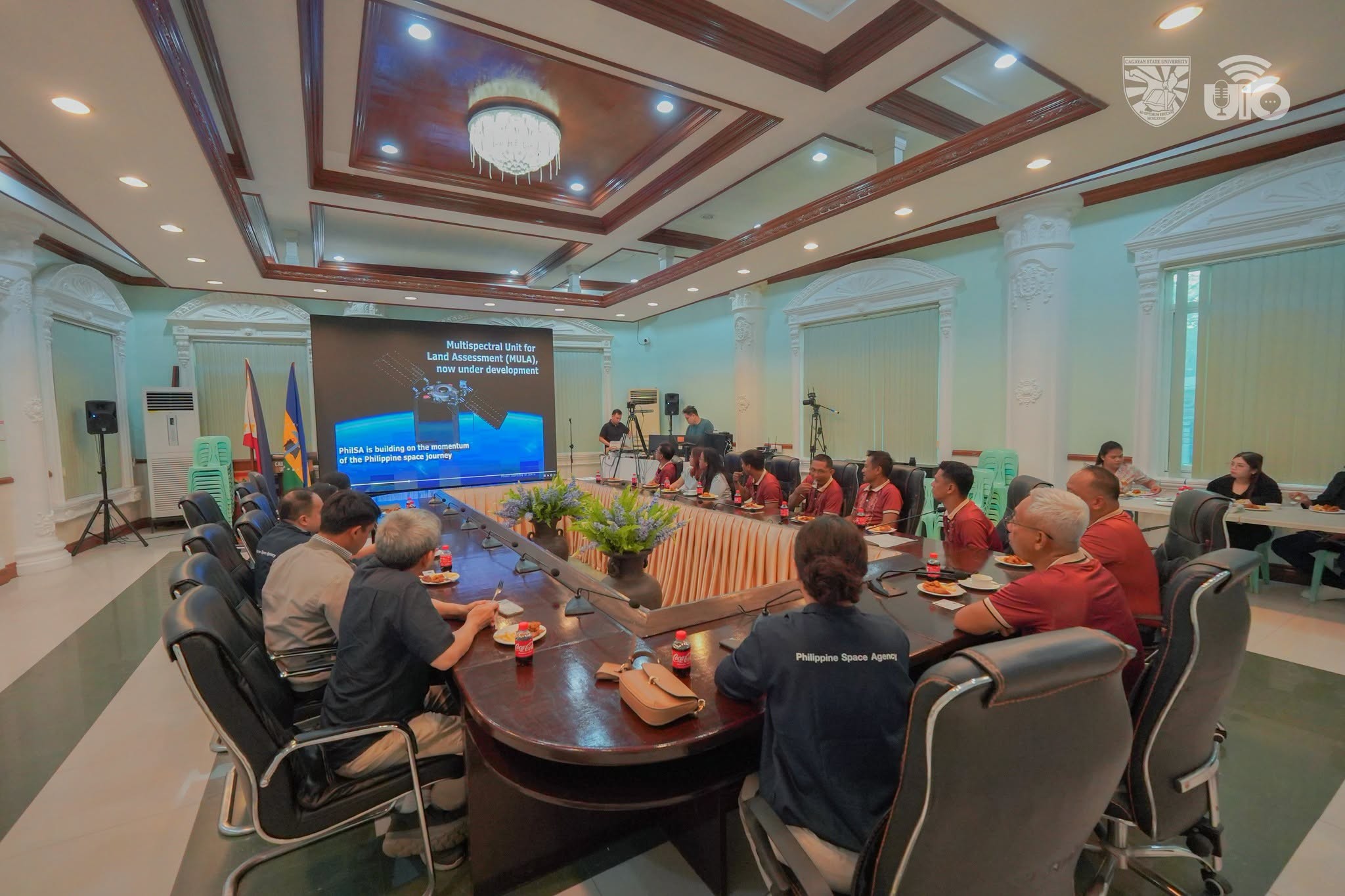 IN PHOTOS || OFFICIALS AND PERSONNEL OF THE PHILIPPINE SPACE AGENCY (PHILSA), LED BY ACTING DIRECTOR GENERAL DR. photo 4